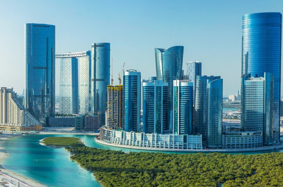 Al Reem Island Abu Dhabi skyline waterfront towers UAE