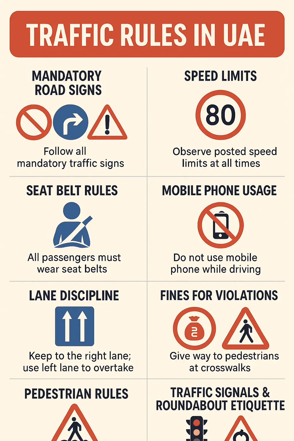 UAE Driving Laws